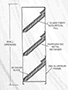 SonoCon Model 6S Acoustical Louver