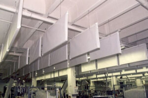 Acoustical Ceiling baffles