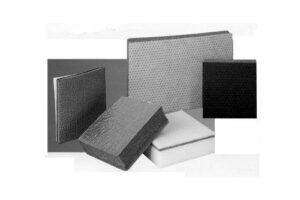 Faced Foam and Foam-Barrier Composites